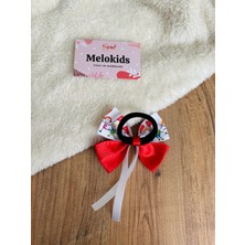 MELOKİDS 23 Nisan Çocuklar 2 Adet Lastikli Saç Tokası