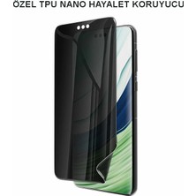 Sevgi Tech Honor 90 ile Tam Uyumlu Ekran Koruyucu - Şeffa, Mat, Hayalet Tpu Nano