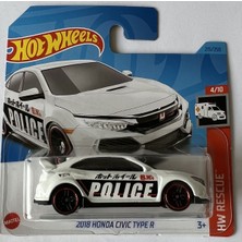 Hot Wheels 2018 Honda Civic Typer Spor Oyuncağı 3+ Yaş İçin Dinamik Tasarım ve Kaliteli İşçilik