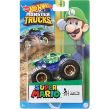 Hot Wheels Monster Trucks Gösteri Dünyası Temalı 1:24 Arabalar Luigi HCR76