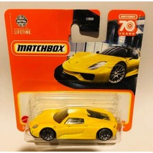 Matchbox Lifetime Serisi Porsche 918 Spyder 1:64 Ölçekli 77/100