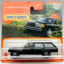 Matchbox Yeni - New Mercedes Benz W123 Wagon Siyah 1:64 Ölçek Marka 22/100