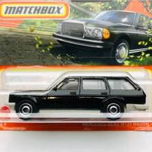 Matchbox Yeni - New Mercedes Benz W123 Wagon Siyah 1:64 Ölçek Marka 22/100