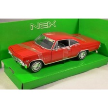 Welly 1965 Chevrolet Impala Ss 396 1/24 Kırmızı Model Araba