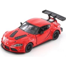 Kinsmart Toyota gr Supra Racing Concept 1:36 Kırmızı Çek Bırak Model Araba