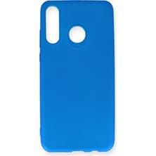 HappyCase  Huawei P30 Lite Kılıf Yumuşak Silikon Kılıf - Mavi