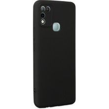 HappyCase  Infinix Hot 10 Play Kılıf Yumuşak Silikon Kılıf - Siyah