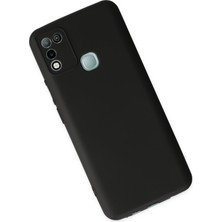 HappyCase  Infinix Hot 10 Play Kılıf Yumuşak Silikon Kılıf - Siyah