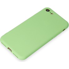 HappyCase  iPhone 7 Kılıf Yumuşak Silikon Kılıf - Açık Yeşil