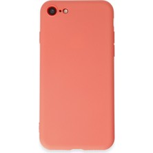 HappyCase  iPhone 7 Kılıf Yumuşak Silikon Kılıf - Turuncu