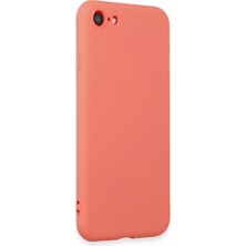 HappyCase  iPhone 7 Kılıf Yumuşak Silikon Kılıf - Turuncu