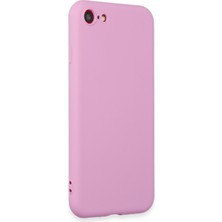 HappyCase  iPhone Se 2020 Kılıf Yumuşak Silikon Kılıf - Açık Mor