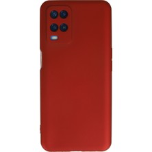 HappyCase  Oppo A54 4g Kılıf Yumuşak Silikon Kılıf - Kırmızı