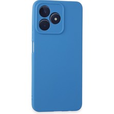 HappyCase  Realme C53 Kılıf Yumuşak Silikon Kılıf - Mavi