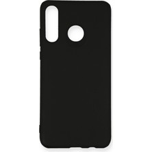 HappyCase  Huawei P30 Lite Kılıf Yumuşak Silikon Kılıf - Siyah