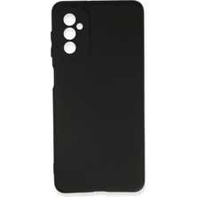 HappyCase  Samsung Galaxy M52 5g Kılıf Yumuşak Silikon Kılıf - Siyah