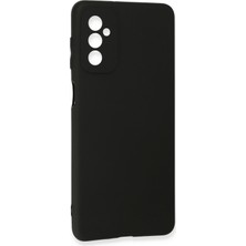 HappyCase  Samsung Galaxy M52 5g Kılıf Yumuşak Silikon Kılıf - Siyah