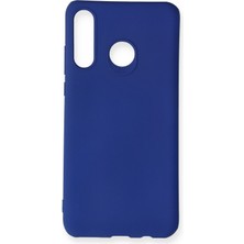 HappyCase  Huawei P30 Lite Kılıf Yumuşak Silikon Kılıf - Lacivert