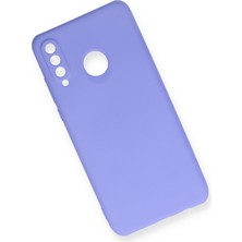 HappyCase  Huawei P30 Lite Kılıf Yumuşak Silikon Kılıf - Lila