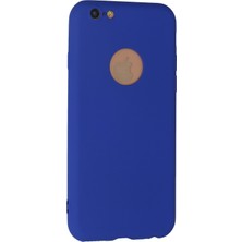 HappyCase  iPhone 6 Kılıf Yumuşak Silikon Kılıf - Lacivert