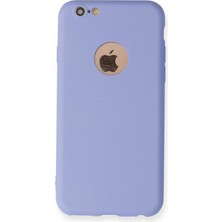 HappyCase  iPhone 6 Plus Kılıf Yumuşak Silikon Kılıf - Lila