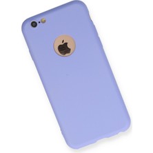 HappyCase  iPhone 6 Plus Kılıf Yumuşak Silikon Kılıf - Lila