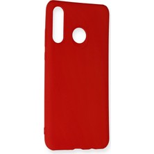 HappyCase  Huawei P30 Lite Kılıf Yumuşak Silikon Kılıf - Kırmızı