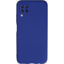 HappyCase  Huawei P40 Lite Kılıf Yumuşak Silikon Kılıf - Lacivert