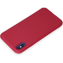 HappyCase  iPhone x Kılıf Yumuşak Silikon Kılıf - Fuşya