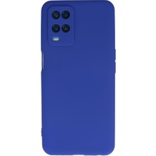 HappyCase  Oppo A54 4g Kılıf Yumuşak Silikon Kılıf - Lacivert