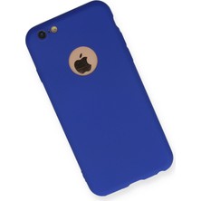 HappyCase  iPhone 6 Plus Kılıf Yumuşak Silikon Kılıf - Lacivert