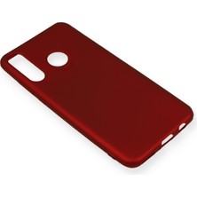 HappyCase  Huawei P30 Lite Kılıf Yumuşak Silikon Kılıf - Bordo