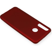 HappyCase  Huawei P30 Lite Kılıf Yumuşak Silikon Kılıf - Bordo