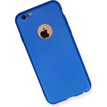 HappyCase  iPhone 6 Plus Kılıf Yumuşak Silikon Kılıf - Mavi