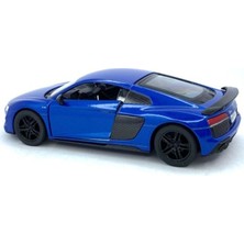 Kinsmart 2020 Audi R8 Coupe 1:36 Mavi Çek Bırak Model Araba