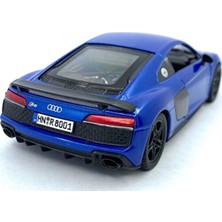 Kinsmart 2020 Audi R8 Coupe 1:36 Mavi Çek Bırak Model Araba