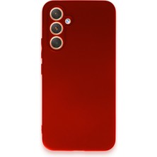 HappyCase  Samsung Galaxy A34 5g Kılıf Yumuşak Silikon Kılıf - Kırmızı