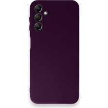 HappyCase  Samsung Galaxy A14 4g Kılıf Yumuşak Silikon Kılıf - Mor