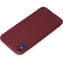 HappyCase  iPhone Xs Kılıf Yumuşak Silikon Kılıf - Kiremit