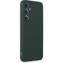 HappyCase  Samsung Galaxy A25 5g Kılıf Yumuşak Silikon Kılıf - Koyu Yeşil