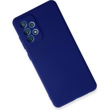 HappyCase  Samsung Galaxy A32 Kılıf Yumuşak Silikon Kılıf - Mavi