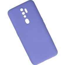 HappyCase  Oppo A9 2020 Kılıf Yumuşak Silikon Kılıf - Lila