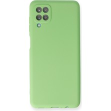 HappyCase  Samsung Galaxy M12 Kılıf Yumuşak Silikon Kılıf - Yeşil