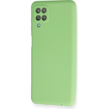 HappyCase  Samsung Galaxy M12 Kılıf Yumuşak Silikon Kılıf - Yeşil