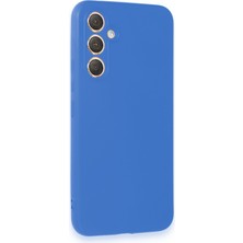 HappyCase  Samsung Galaxy A34 5g Kılıf Yumuşak Silikon Kılıf - Mavi