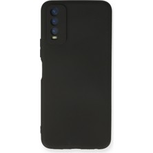 HappyCase  Vivo Y11S Kılıf Yumuşak Silikon Kılıf - Siyah