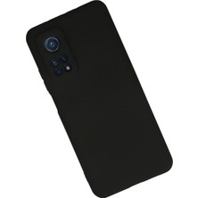 HappyCase  Xiaomi Mi 10T Kılıf Yumuşak Silikon Kılıf - Siyah