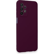 HappyCase  Samsung Galaxy A23 4g Kılıf Yumuşak Silikon Kılıf - Mor