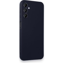 HappyCase  Samsung Galaxy A24 4g Kılıf Yumuşak Silikon Kılıf - Lacivert