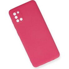 HappyCase  Samsung Galaxy A31 Kılıf Yumuşak Silikon Kılıf - Pembe